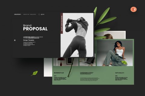 Creative Brand Proposal Presentation Template