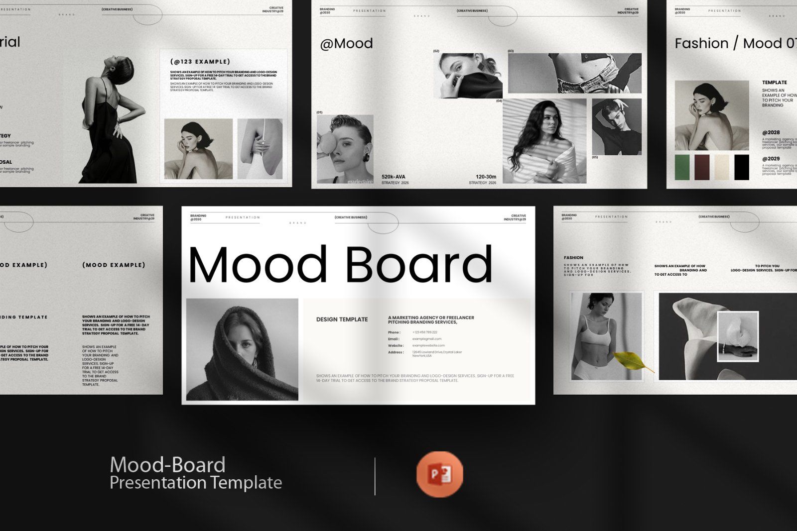 Mood Board Presentation Template