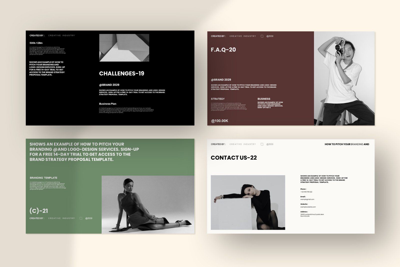 Creative Brand Proposal Presentation Template — image 7