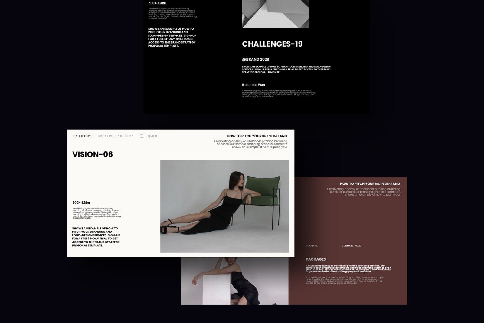 Creative Brand Proposal Presentation Template