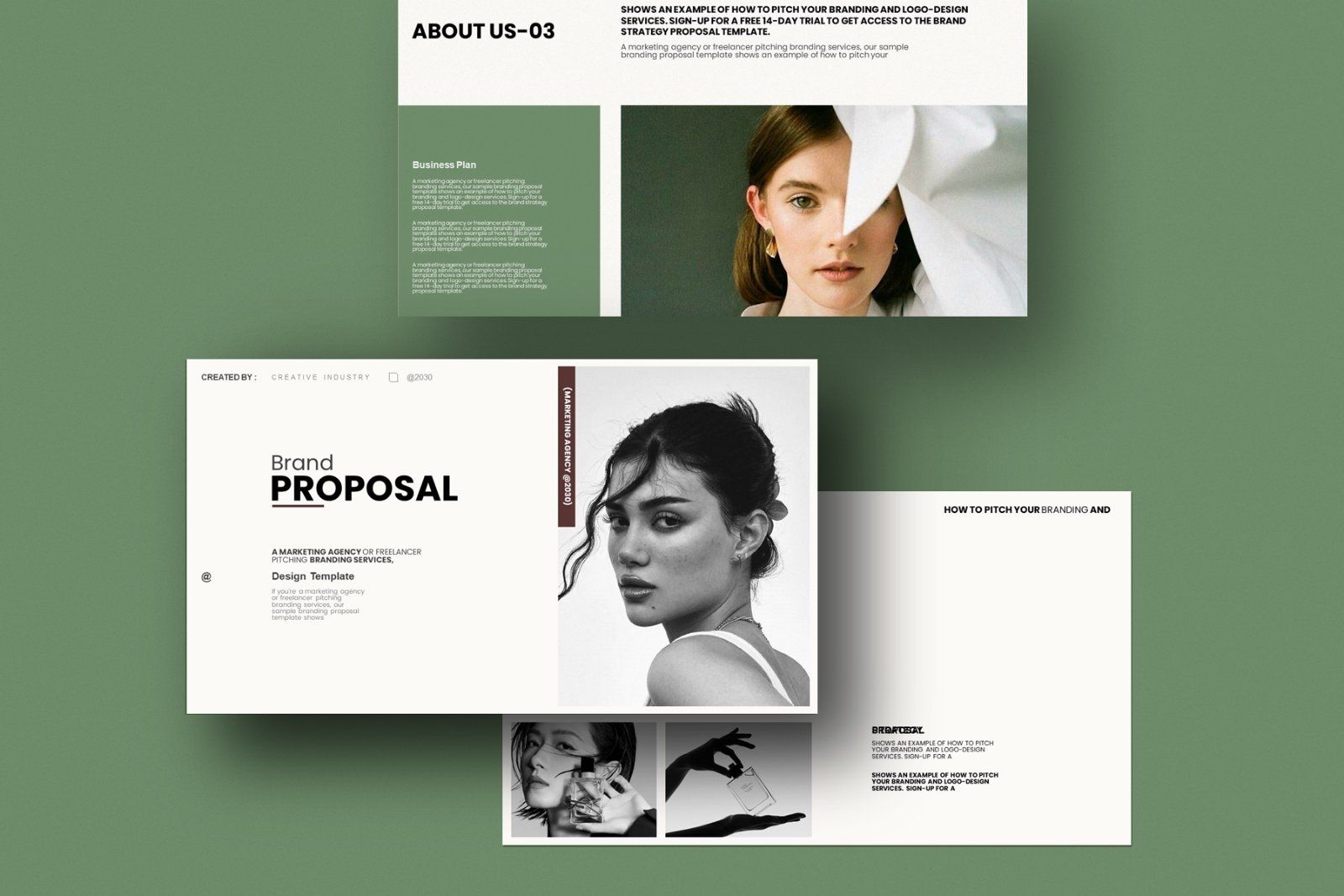 Creative Brand Proposal Presentation Template