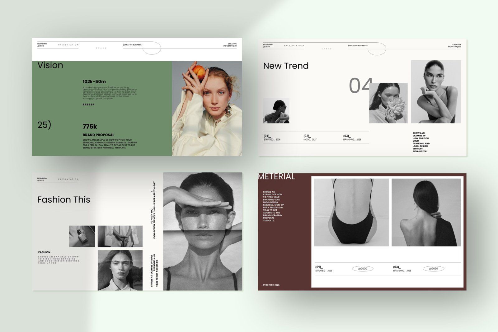 Mood Board Presentation Template