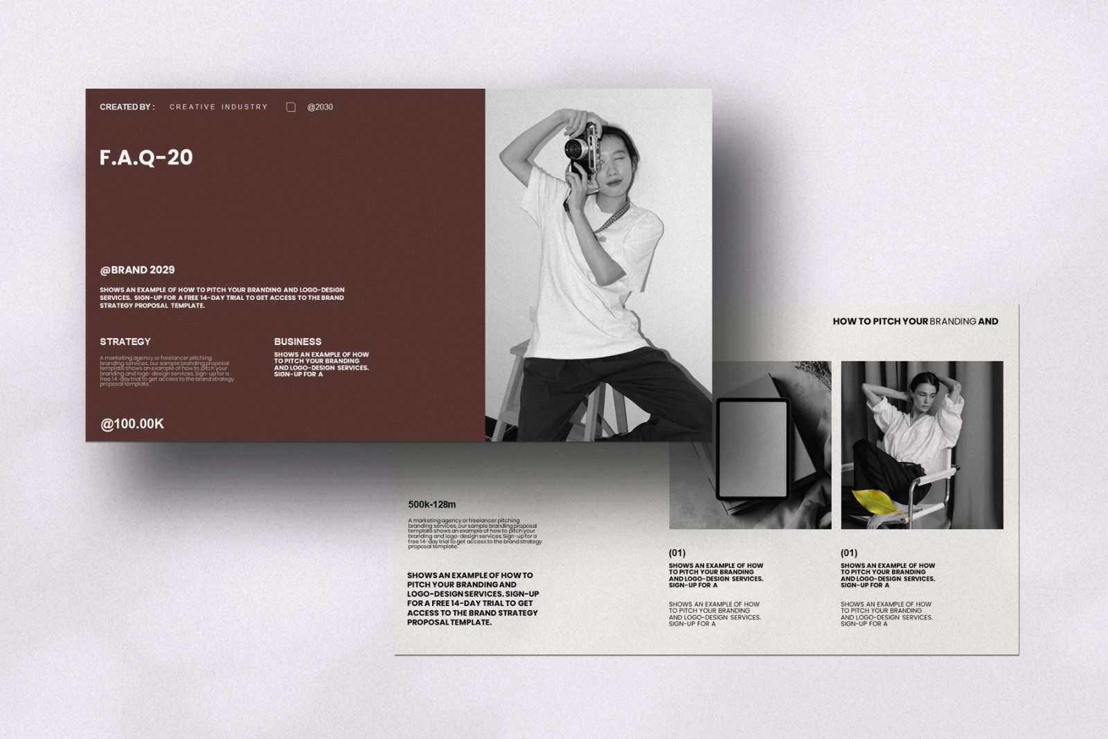 Creative Brand Proposal Presentation Template