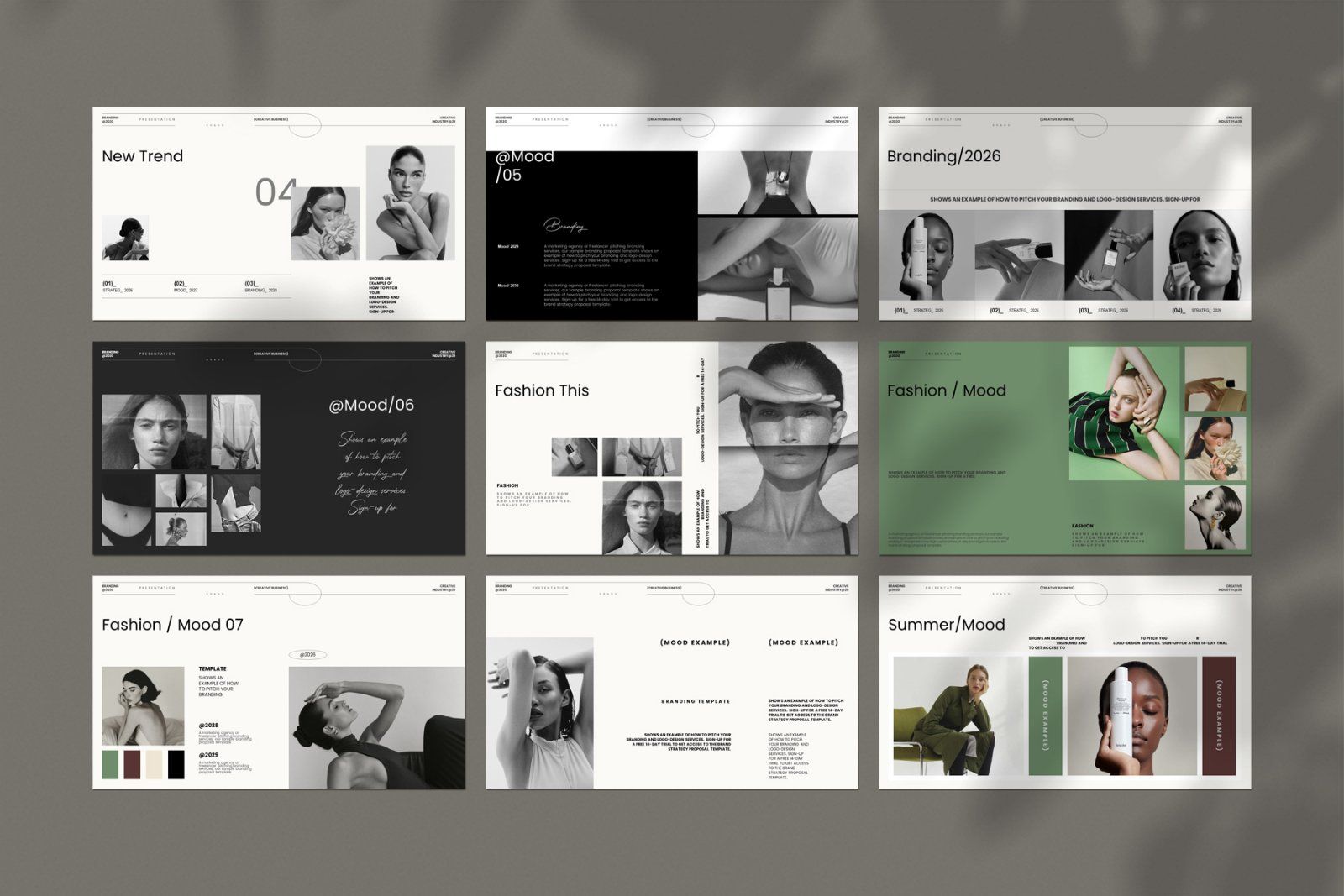 Mood Board Presentation Template — image 4