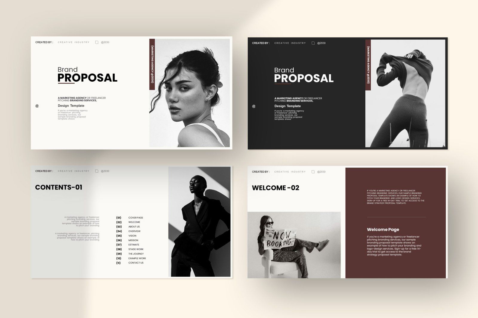 Creative Brand Proposal Presentation Template — image 2
