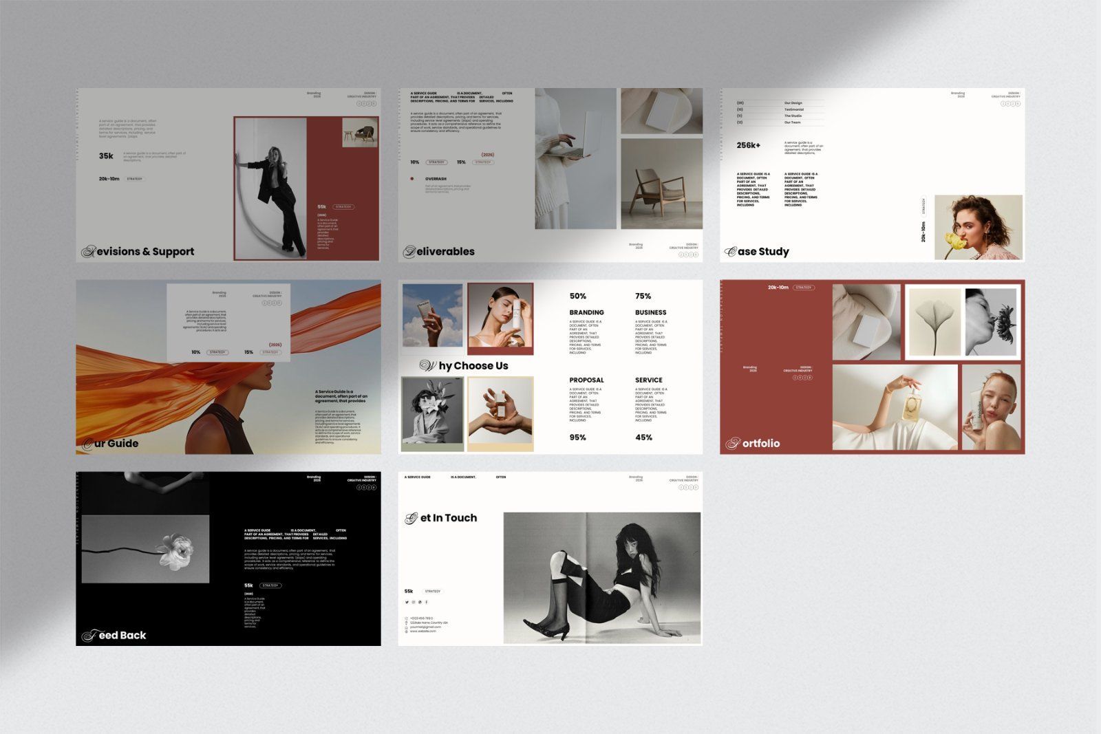 Service and Pricing Guide Template