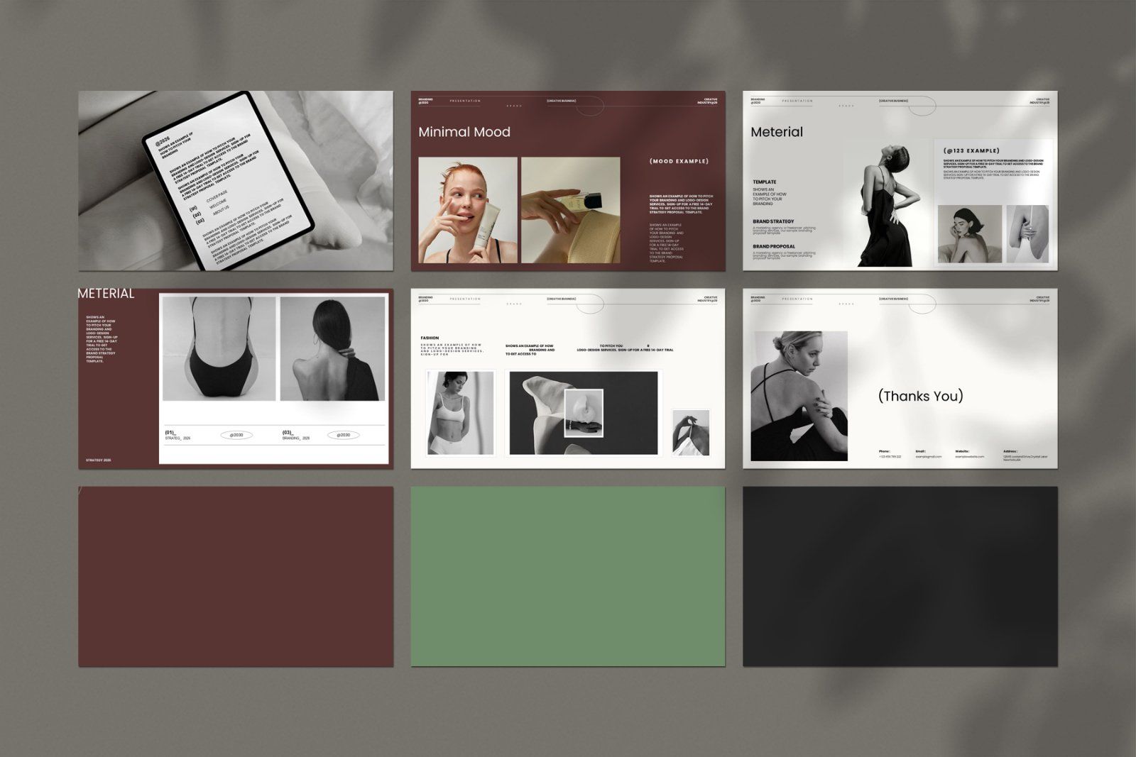 Mood Board Presentation Template — image 5