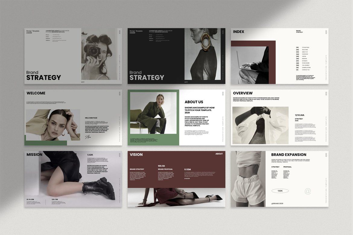 Ava_Brand Strategy Presentation Template