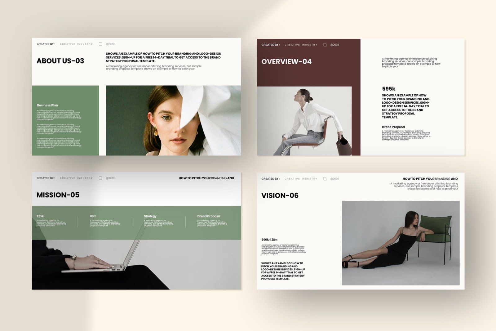 Creative Brand Proposal Presentation Template