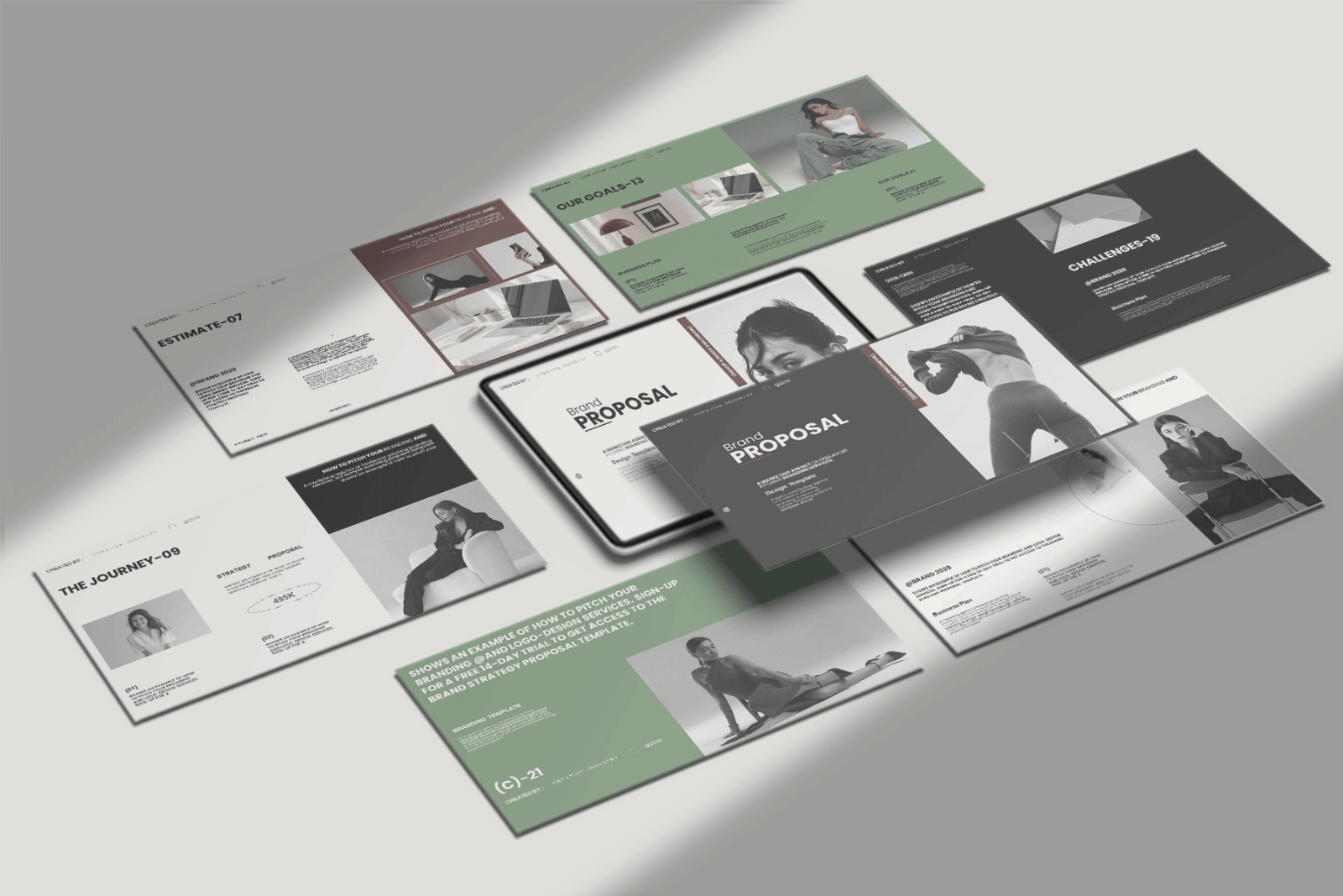 Creative Brand Proposal Presentation Template — image 8