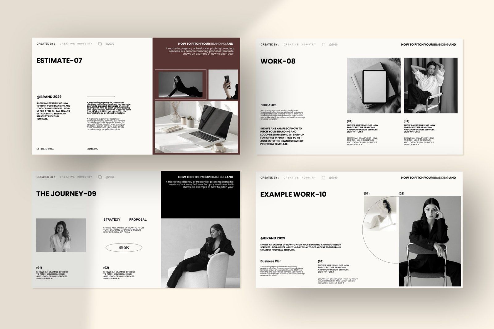 Creative Brand Proposal Presentation Template — image 4