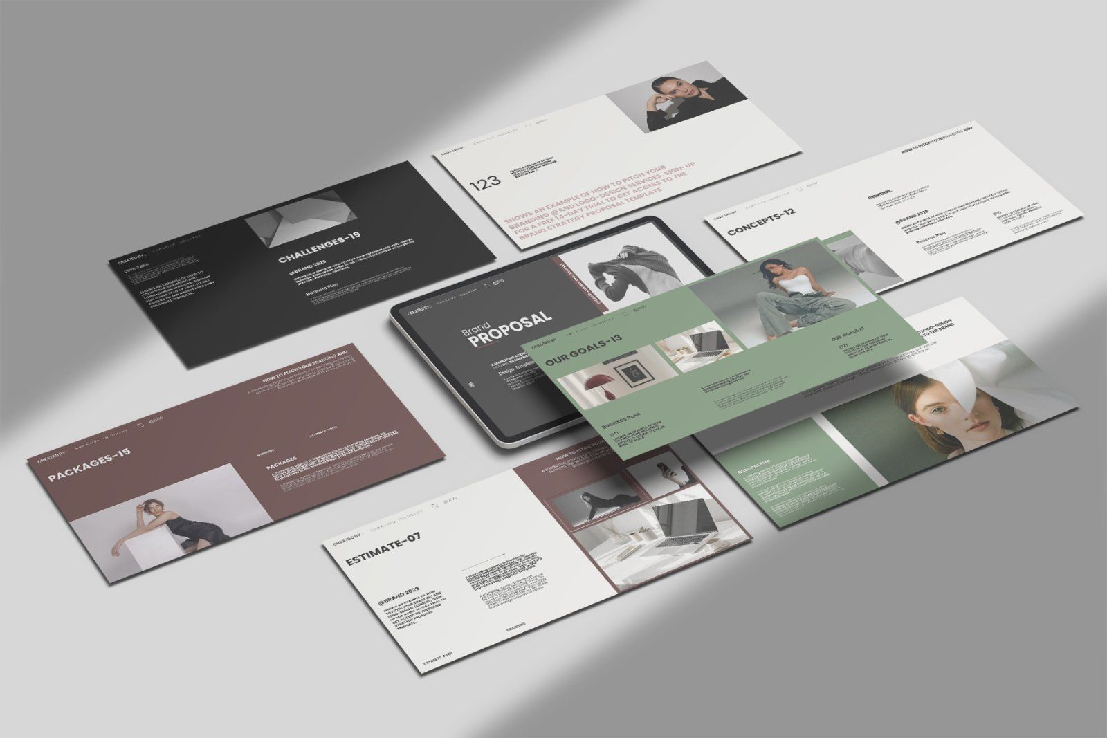 Creative Brand Proposal Presentation Template