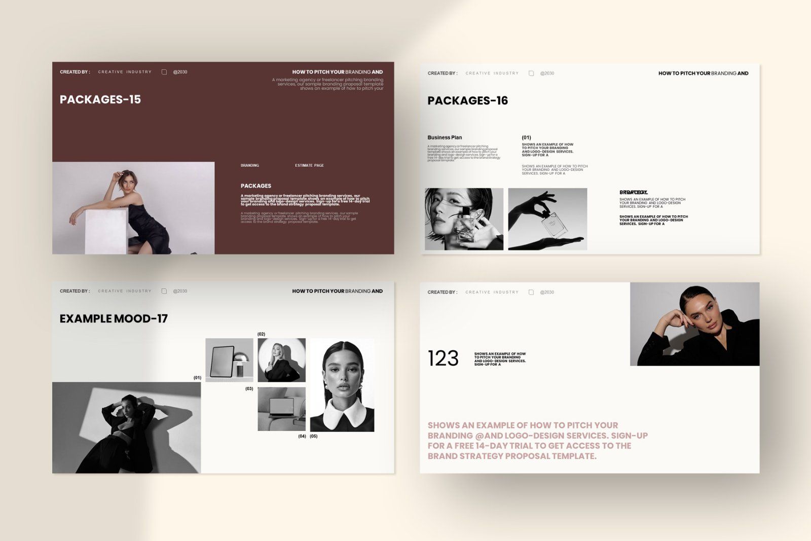 Creative Brand Proposal Presentation Template