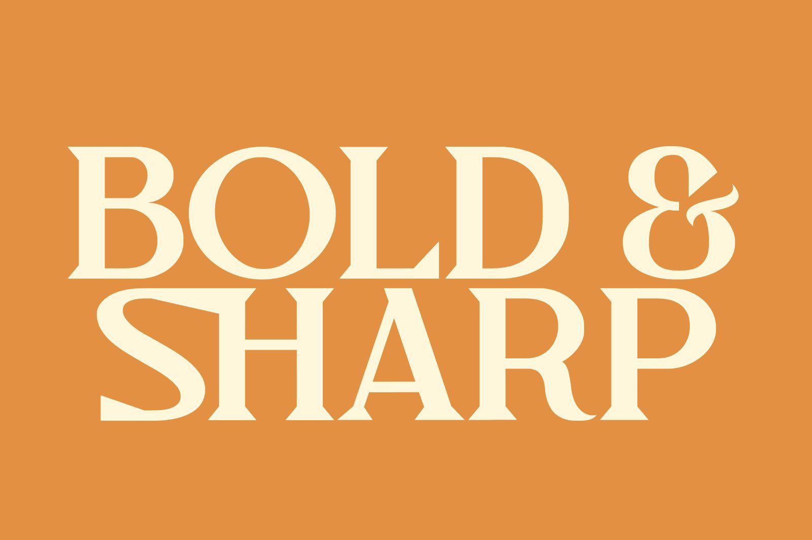 Slimtwo Vintage Bold, Sharp & Elegant Serif — image 2
