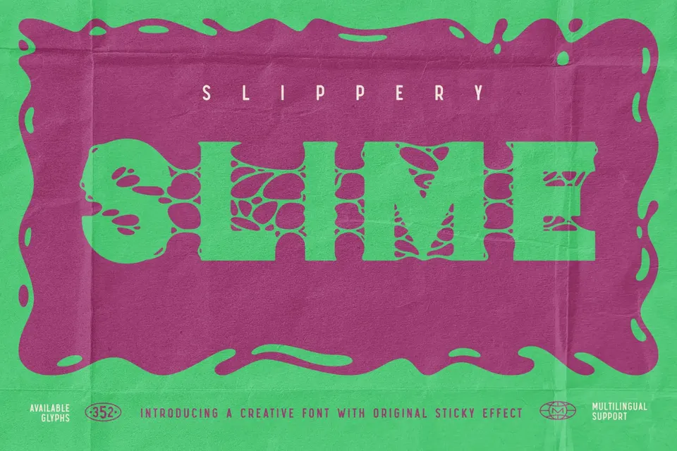 Slippery Slime Font