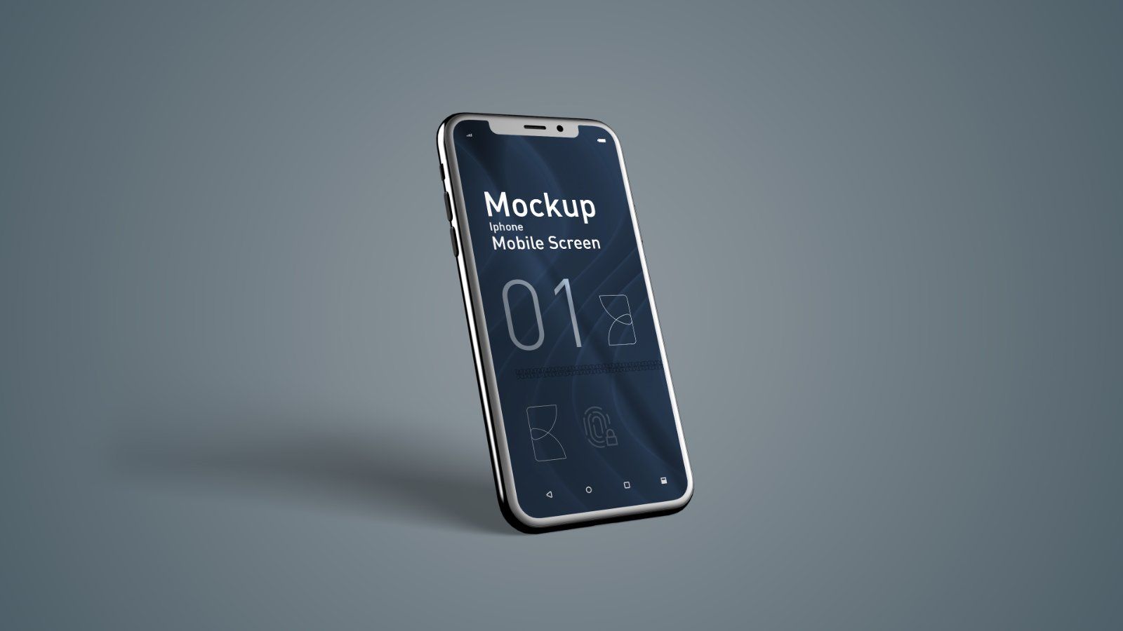 Mobile Display Mockup – Smartphone Screen Bundle, 5 PSDs