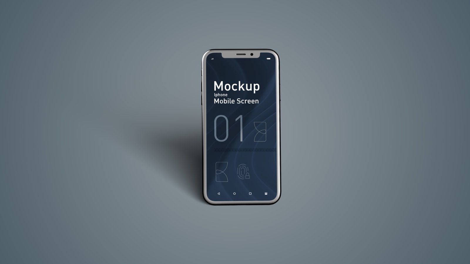 Mobile Display Mockup – Smartphone Screen Bundle, 5 PSDs