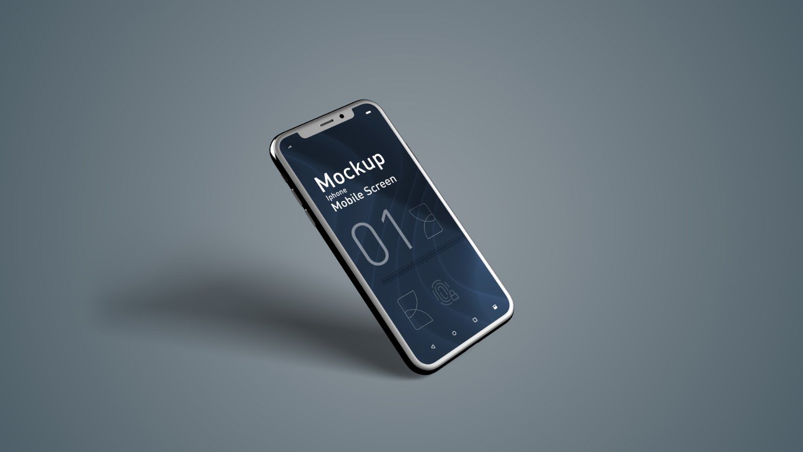Mobile Display Mockup – Smartphone Screen Bundle, 5 PSDs