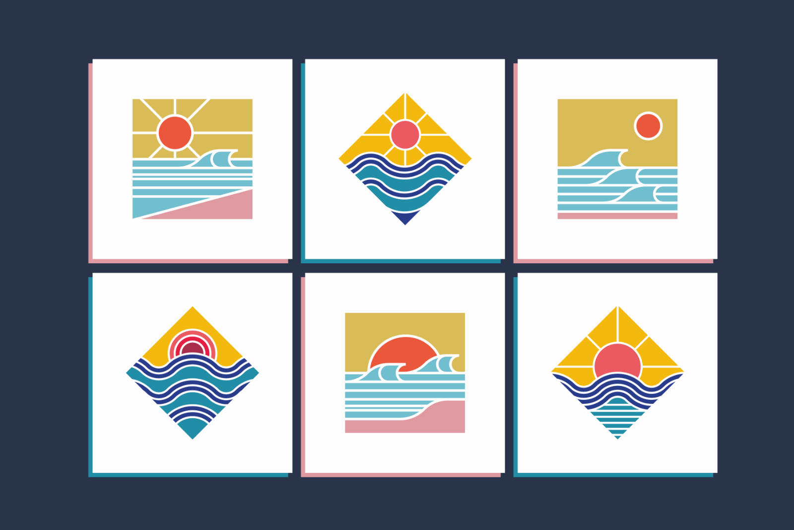 Sun & Sea, 75 Illustrations — image 2