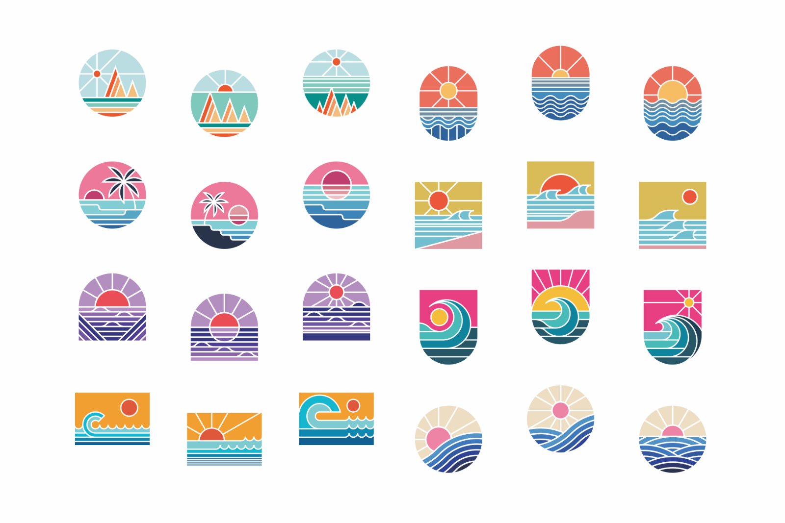 Sun & Sea, 75 Illustrations — image 9