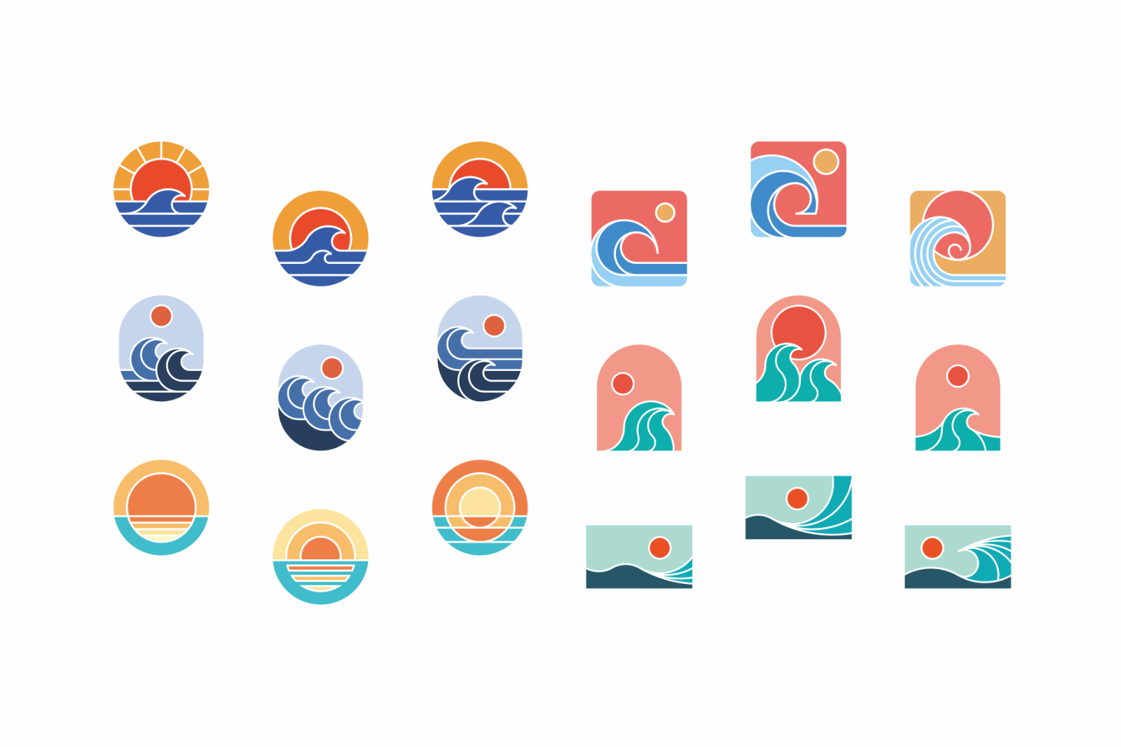 Sun & Sea, 75 Illustrations — image 11