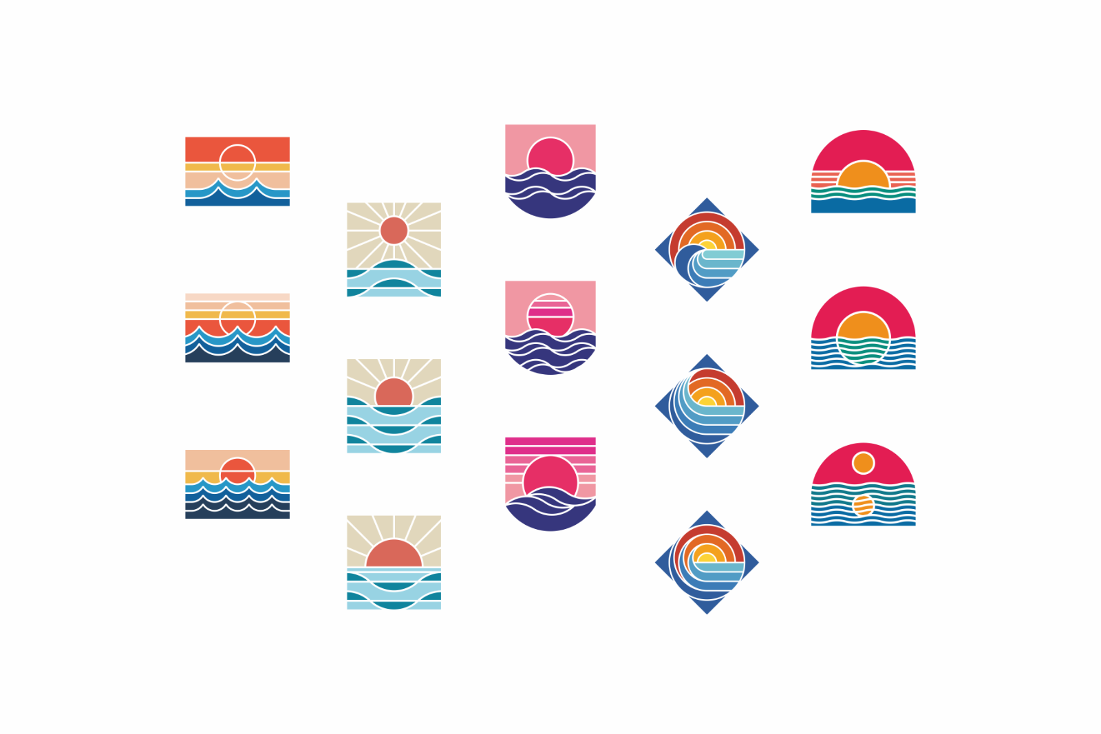 Sun & Sea, 75 Illustrations — image 12