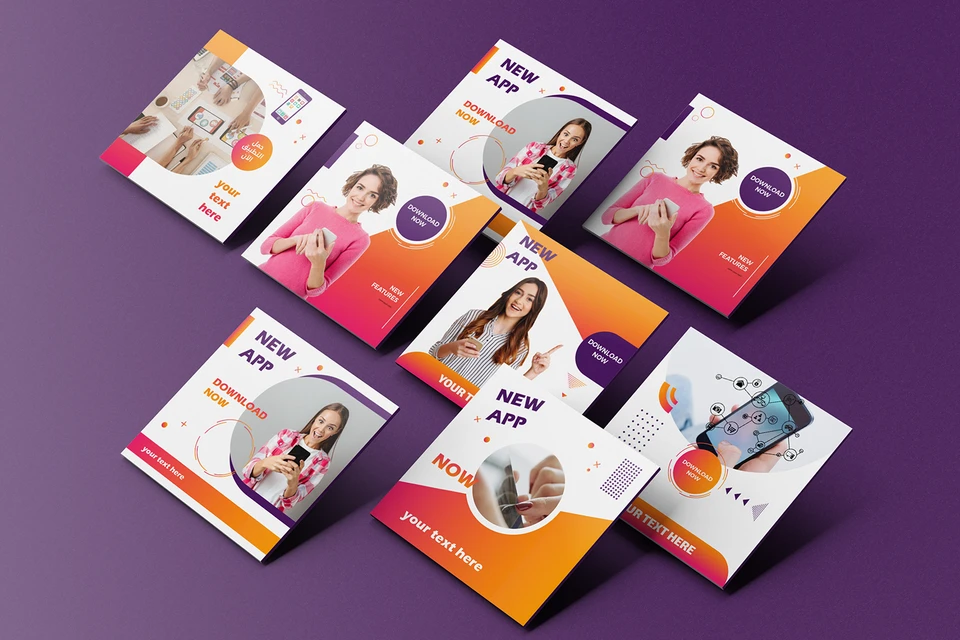 Social Media Posts Templates-App-031-22