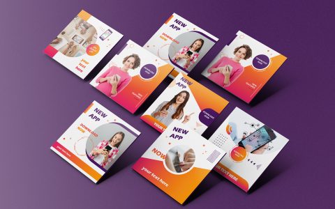 Social Media Posts Templates-App-031-22