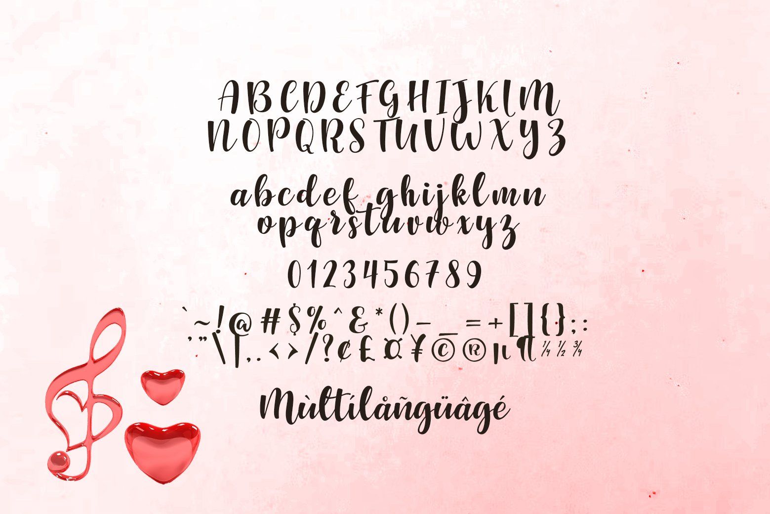 Song of Valentine Font Duo