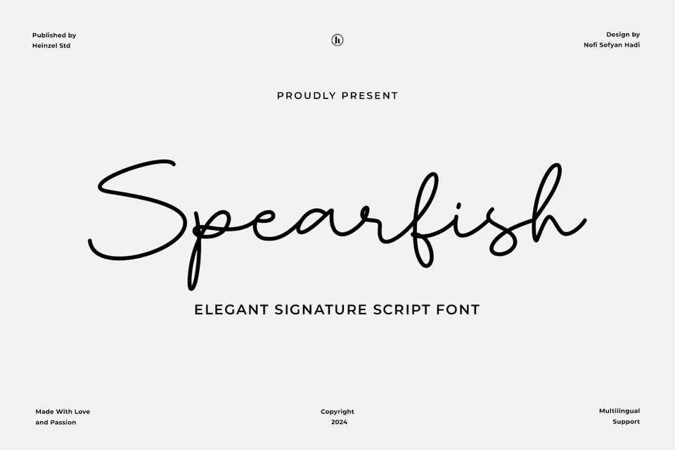 Spearfish Elegant Signature Script Font