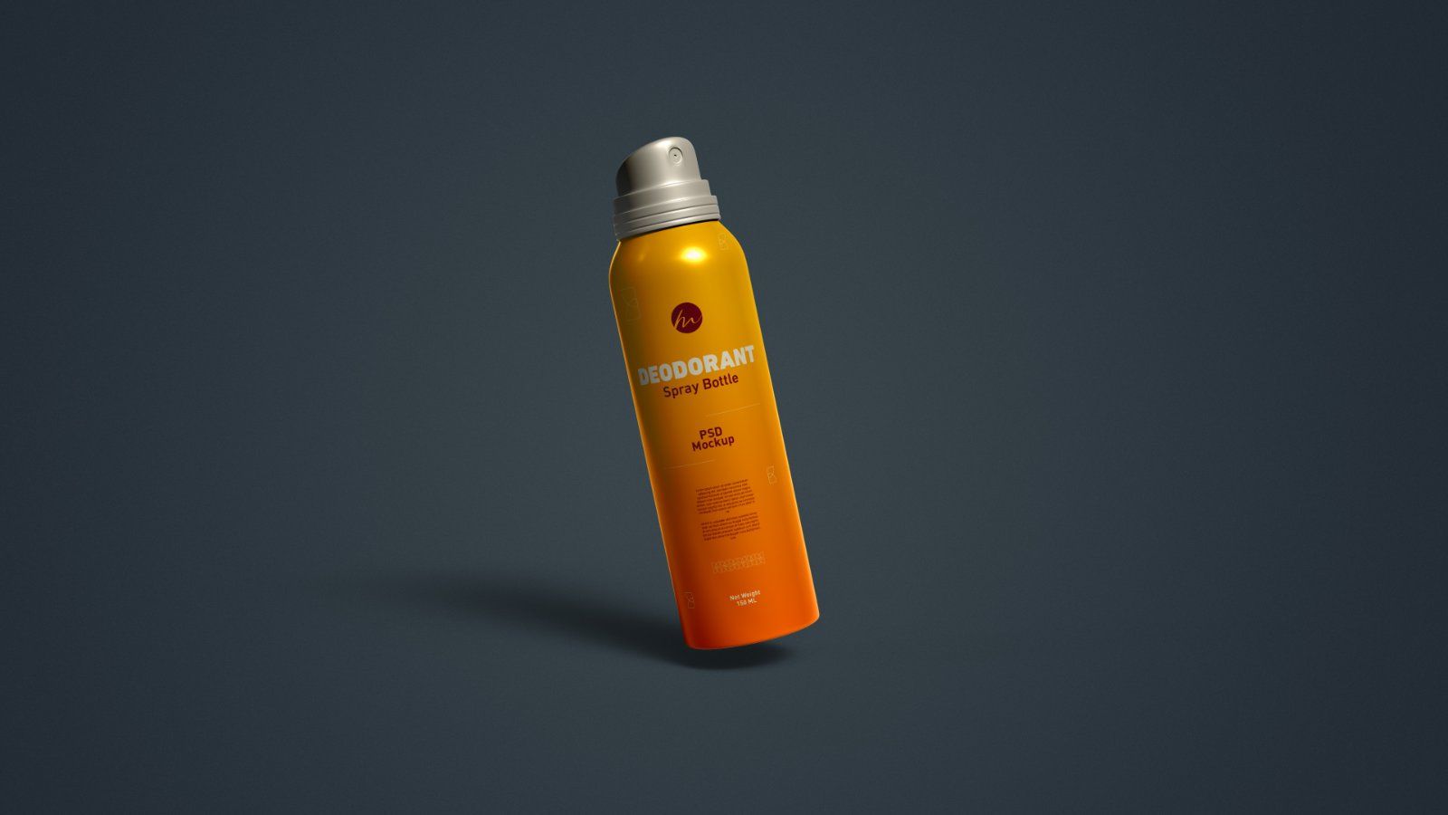 Deodorant Body Spray Can PSD Mockup - 4-PSD — image 4