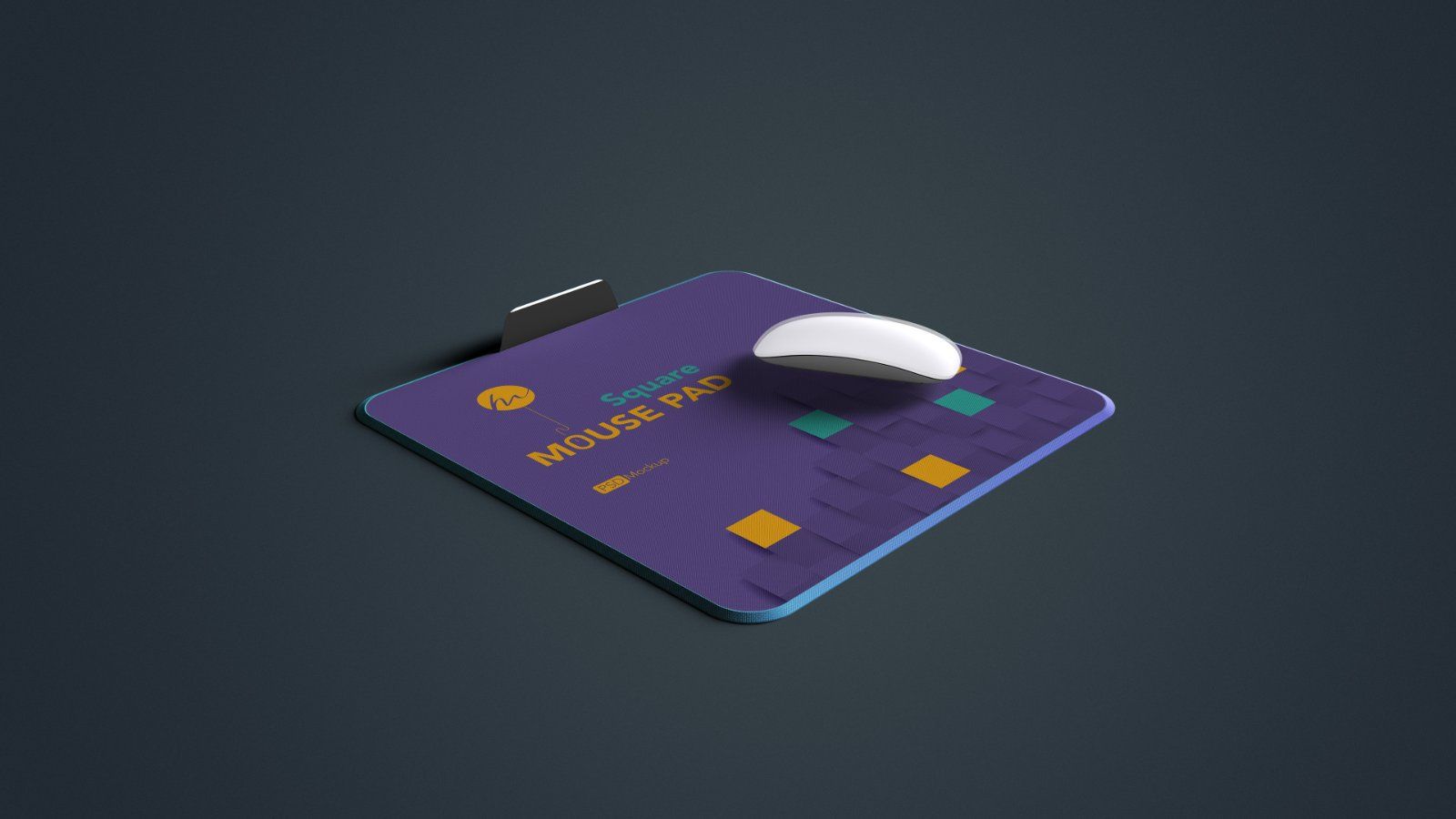 Premium Square Mouse Pad - 5 PSDs Bundle — image 5