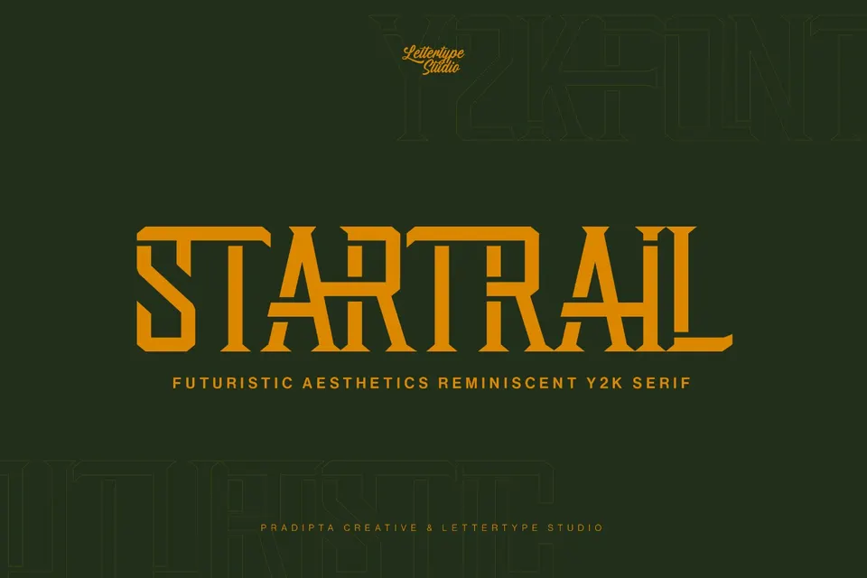 Startrail Futuristic Retro Family