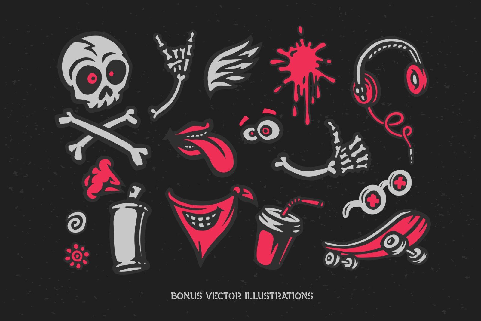 Street Rush font & graphics — image 5