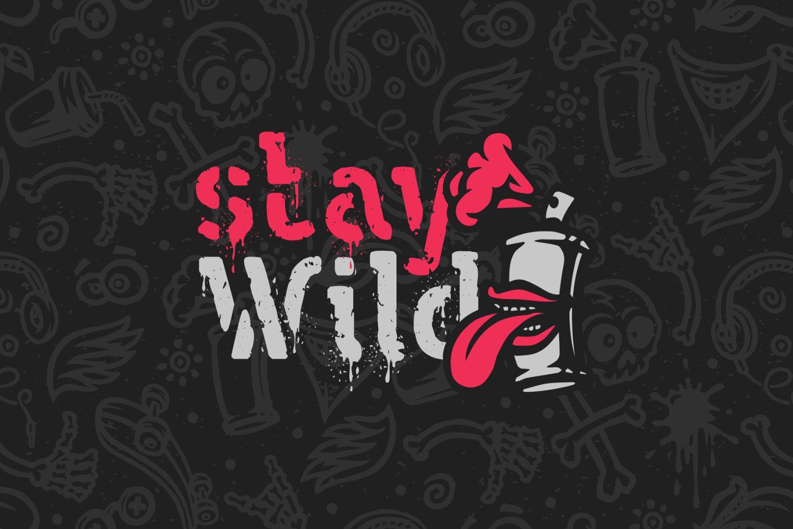Street Rush font & graphics — image 7