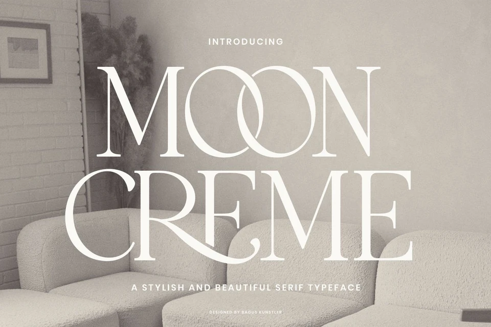 Moon Creme | Stylish and Beautiful Serif