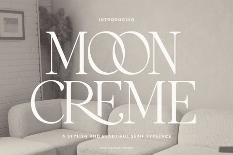 Moon Creme | Stylish and Beautiful Serif