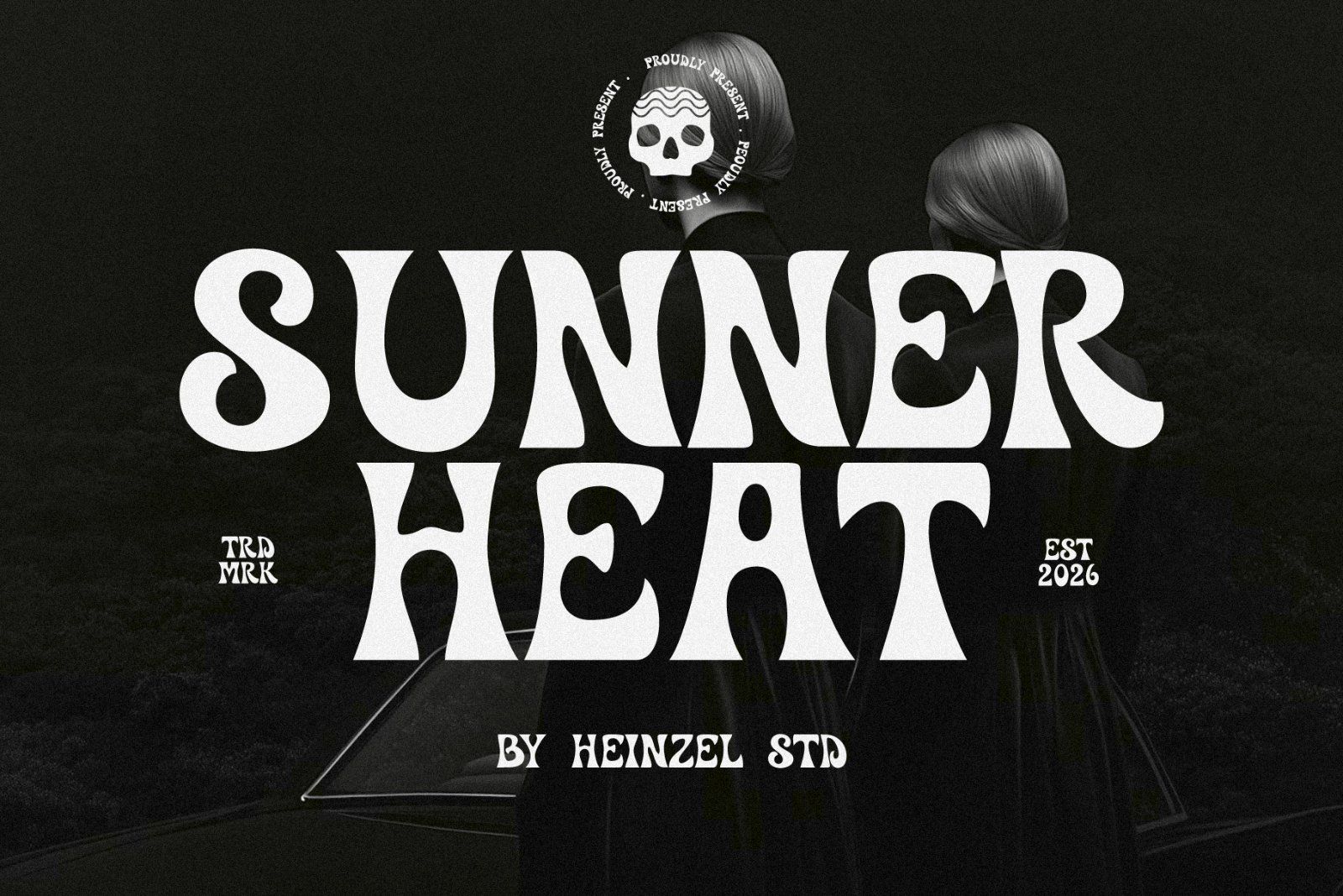 Sunner Heat Bold Retro Font — image 1