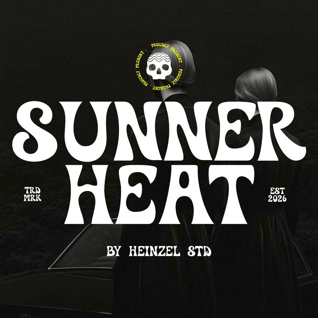 Sunner Heat Bold Retro Font — image 2