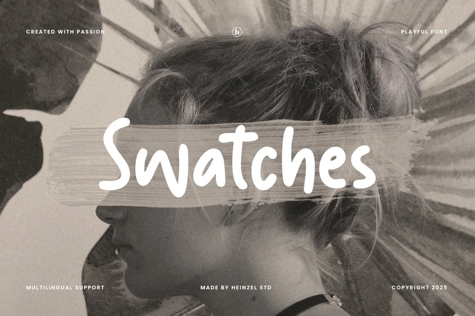 Swatches Playful Handwritten Font