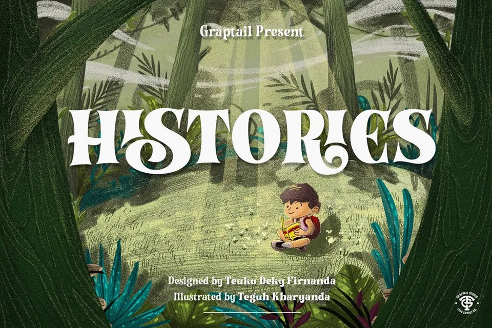 Histories - Fairytale Typeface