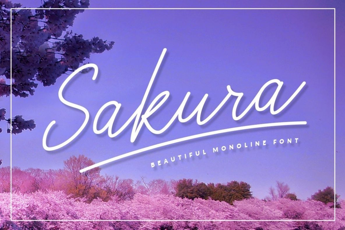 Sakura Font Set — image 5