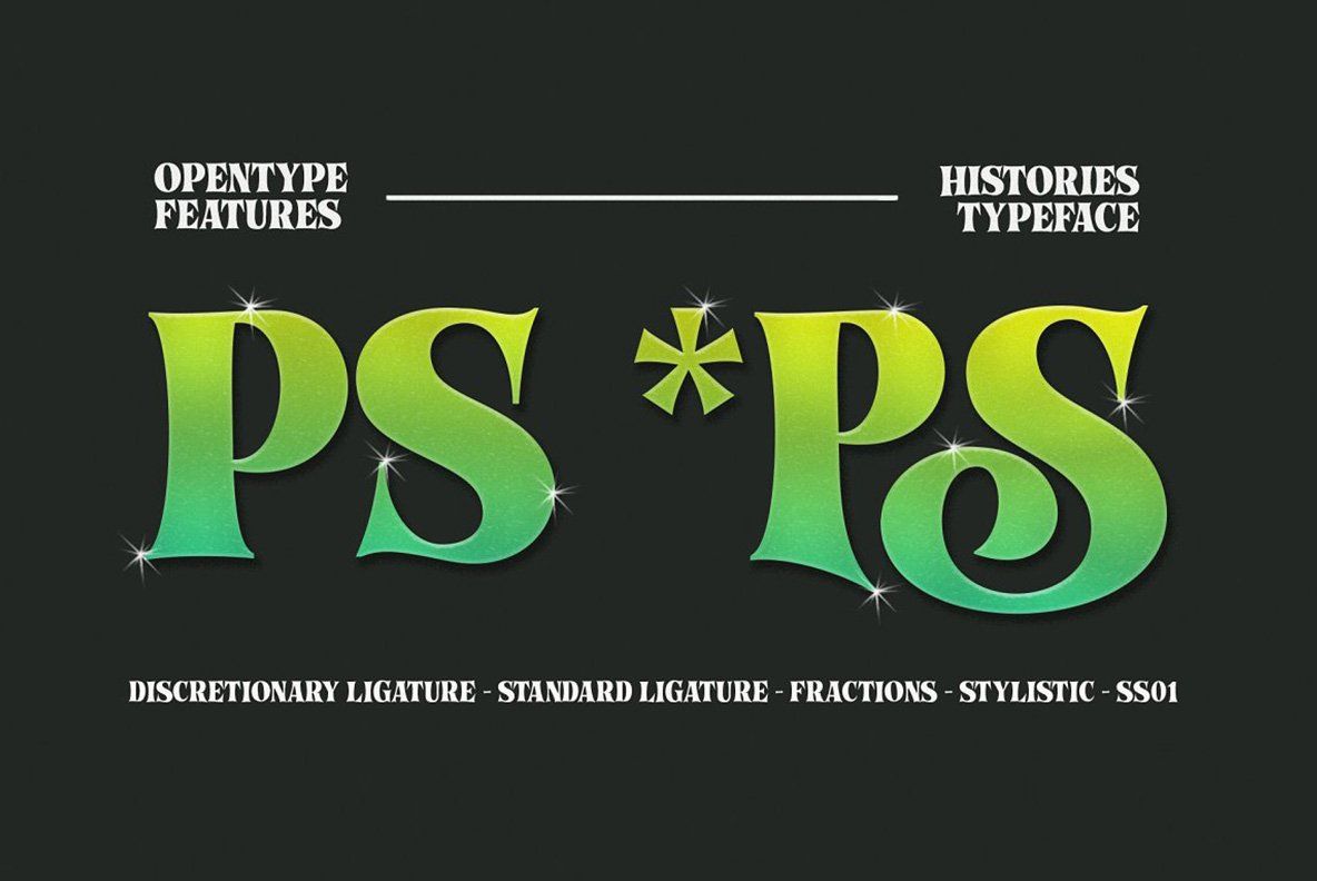 Histories - Fairytale Typeface — image 3