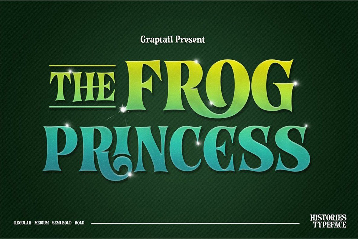 Histories - Fairytale Typeface — image 4