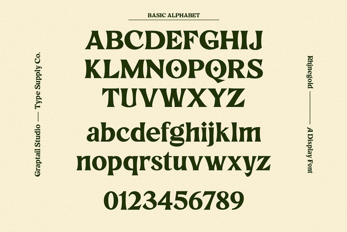 Rhinegold - Display Font — image 8