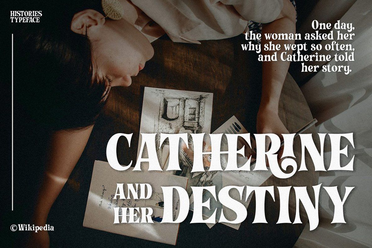 Histories - Fairytale Typeface — image 9