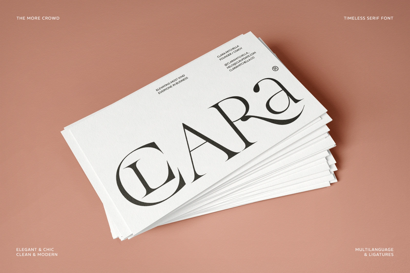 The More Crowd Serif — image 5