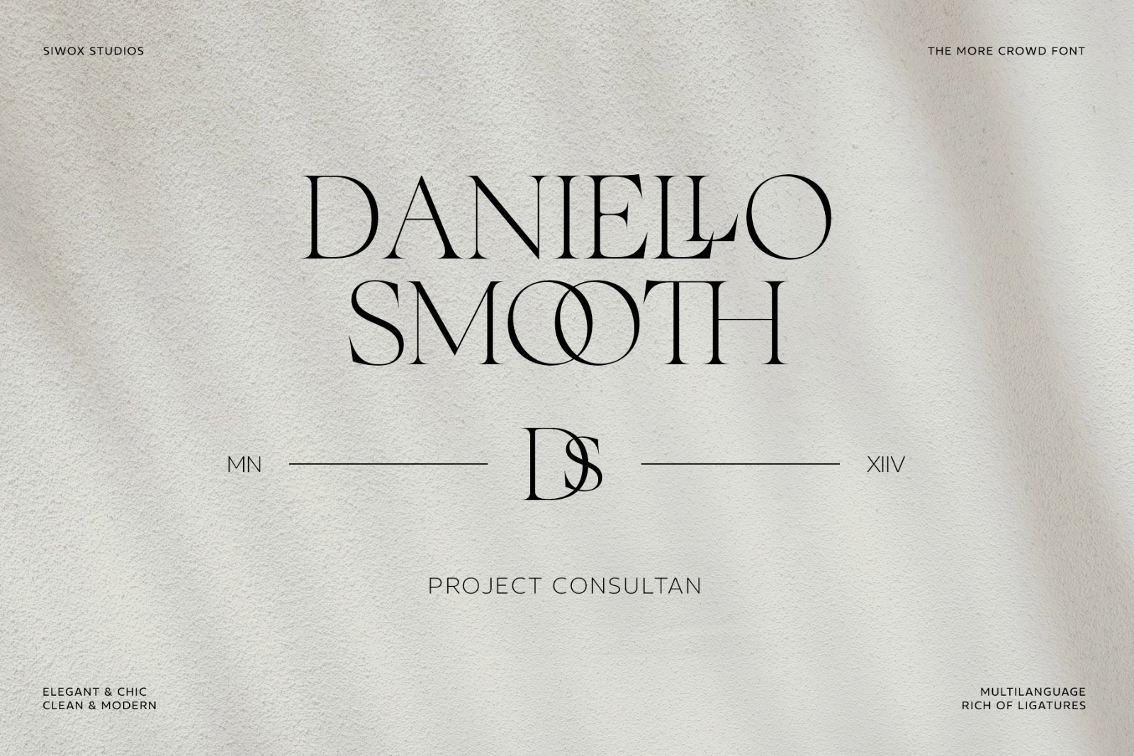 The More Crowd Serif — image 8