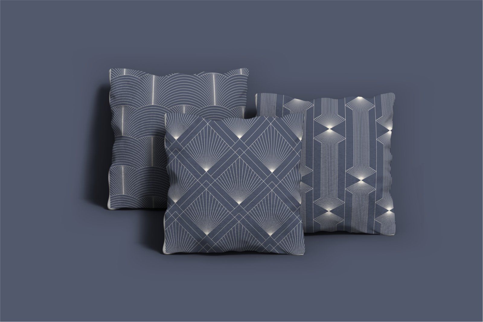 Thin Lines Art Deco Seamless Patterns — image 6