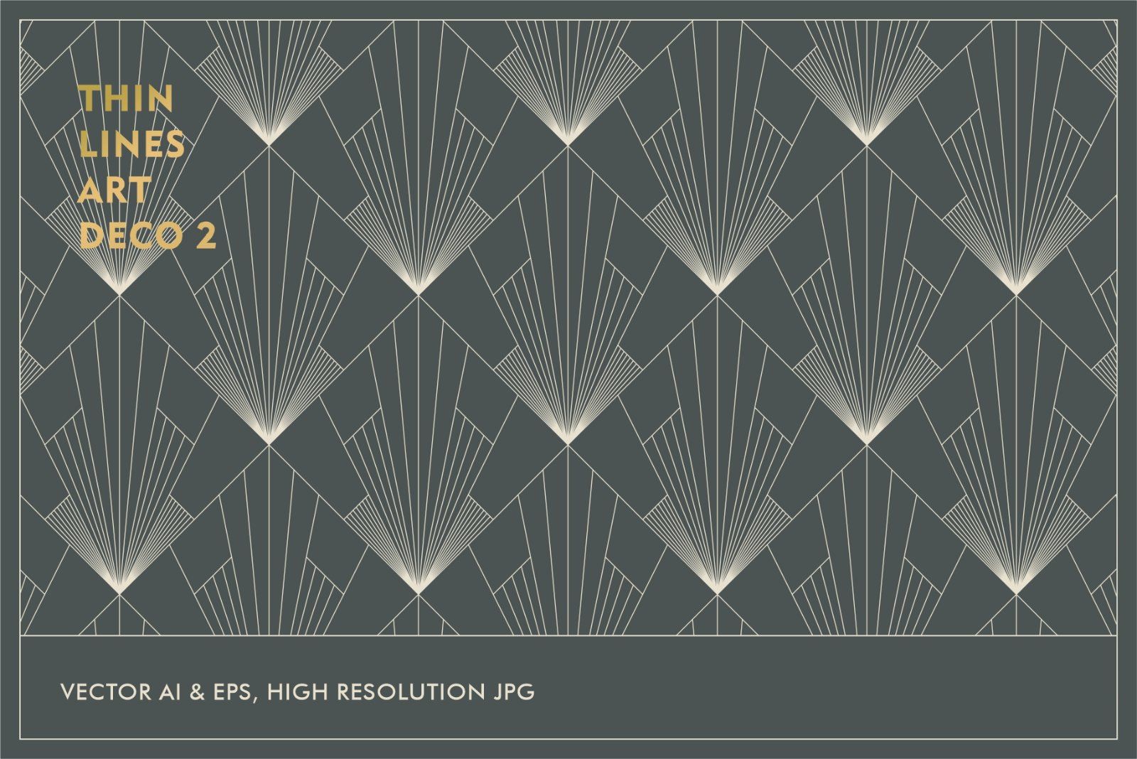 Thin Lines Art Deco Patterns 2 — image 3